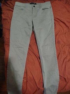 Express Khaki Skinny Pants
